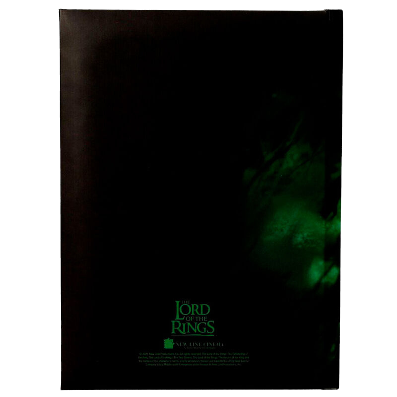 Caderno A5 com Luzes - The Lord of the Rings - One Ring To Rule Them All