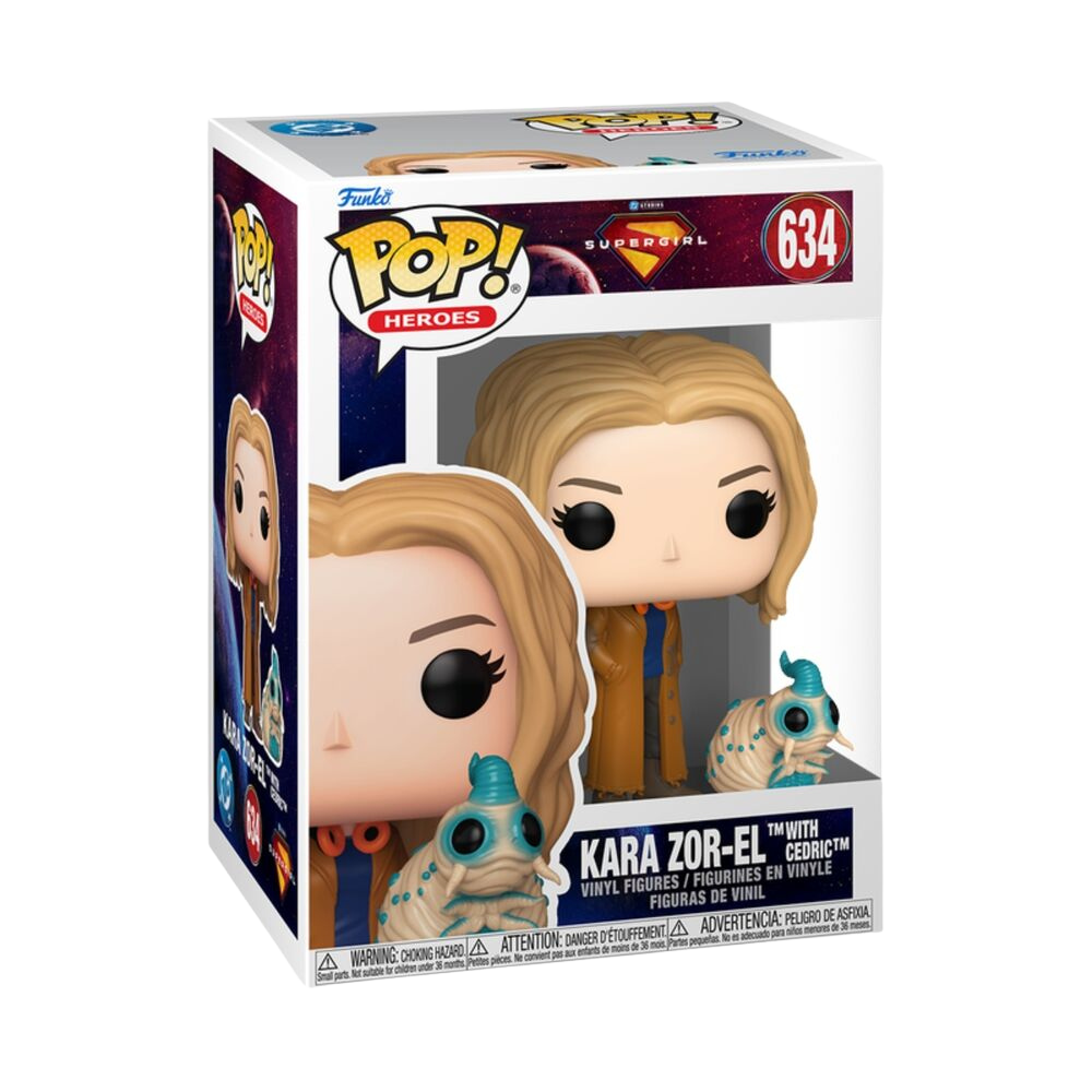Funko POP! DC Comics Supergirl - Kara Zor-El With Cedric *PRE-ORDER*