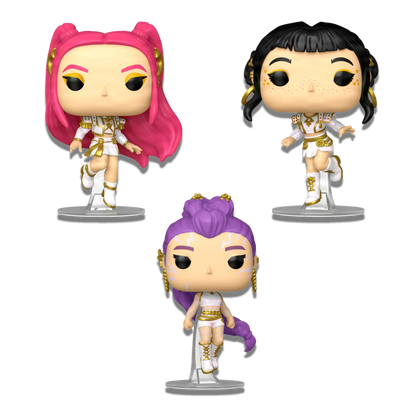 Bundle Funko POP! KPOP Demon Hunters - Coleção abril de 2026
