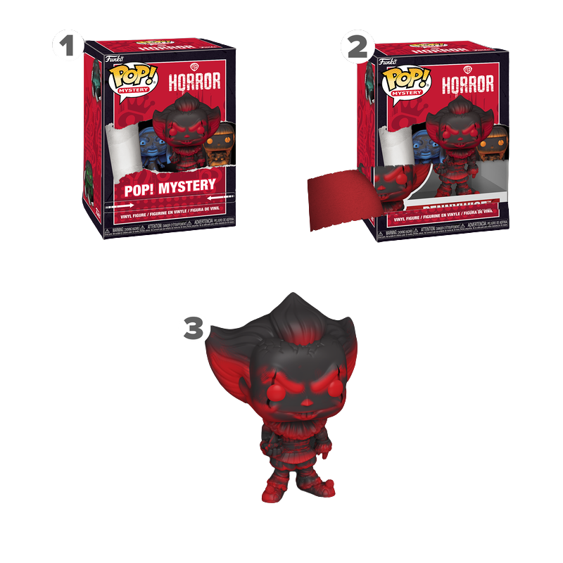 Funko POP! Mystery Warner Bros. - Terror Pack de 6