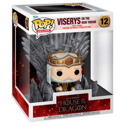 Funko POP! Deluxe House of the Dragon - Viserys on the Iron Throne