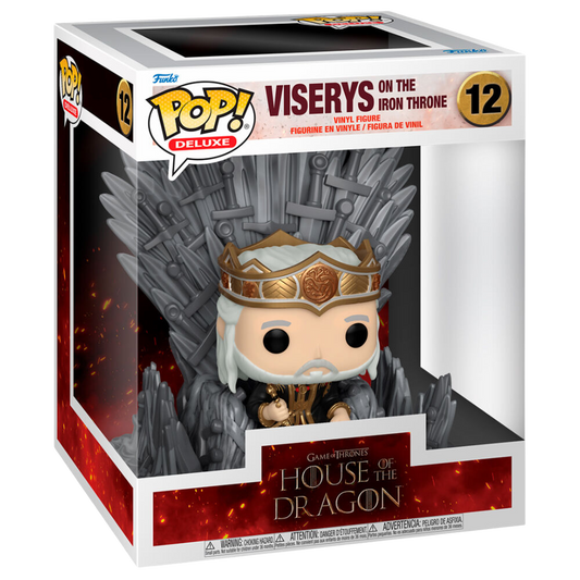 Funko POP! Deluxe House of the Dragon - Viserys on the Iron Throne