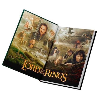 Caderno A5 com Luzes - The Lord of the Rings - One Ring To Rule Them All
