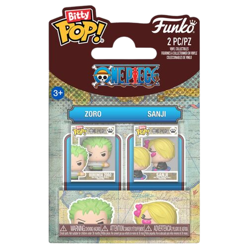 Bitty POP! Pack 2 Figuras One Piece - Zoro & Sanji *PRE-ORDER*