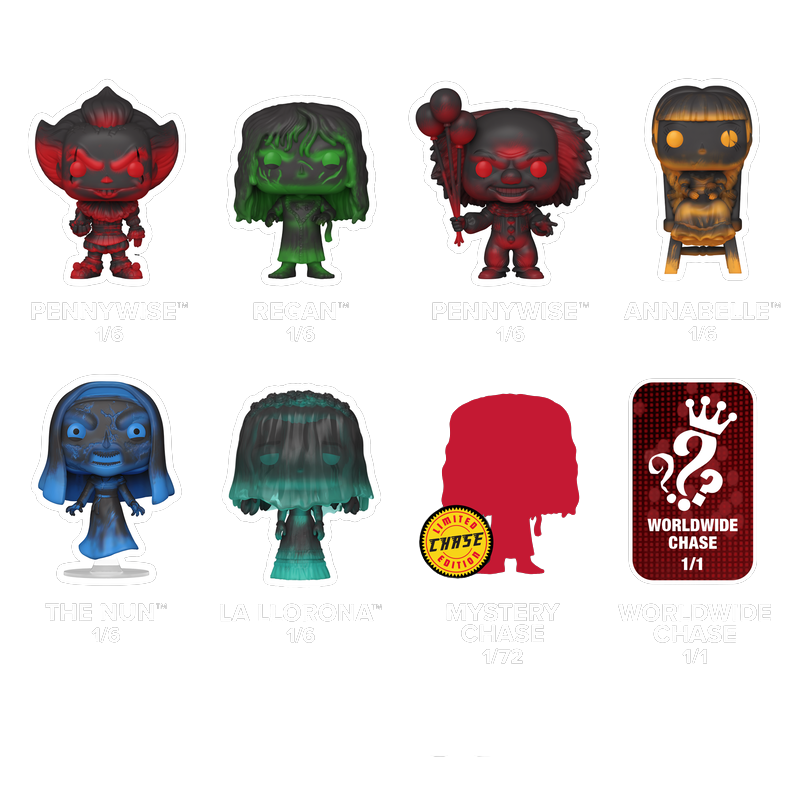 Funko POP! Mystery Warner Bros. - Terror Pack de 6