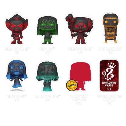 Funko POP! Mystery Warner Bros. - Terror Pack de 6