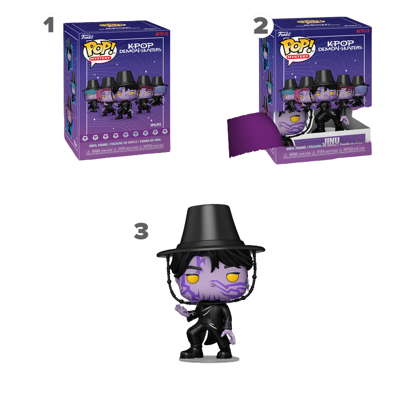 Funko POP! Mystery KPOP Demon Hunters - Pack de 6
