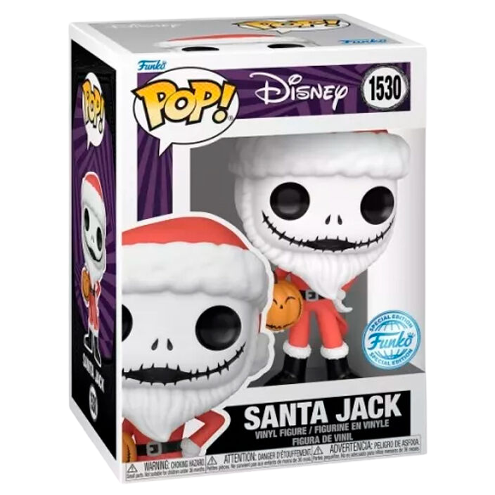 Funko POP! Disney Nightmare Before Christmas-  Santa Jack *Exclusive*