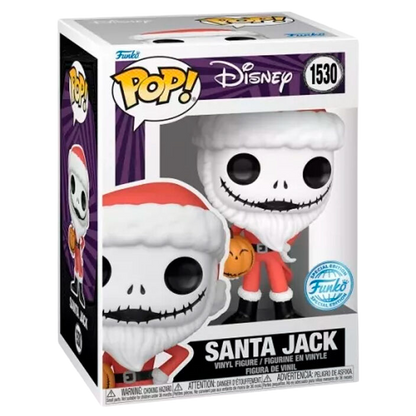 Funko POP! Disney Nightmare Before Christmas-  Santa Jack *Exclusive*