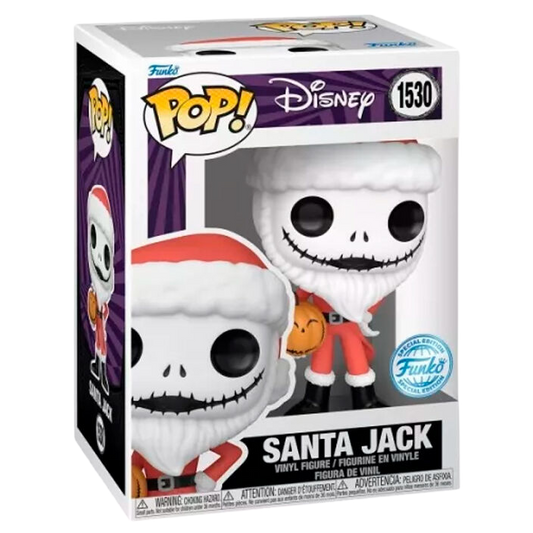 Funko POP! Disney Nightmare Before Christmas-  Santa Jack *Exclusive*