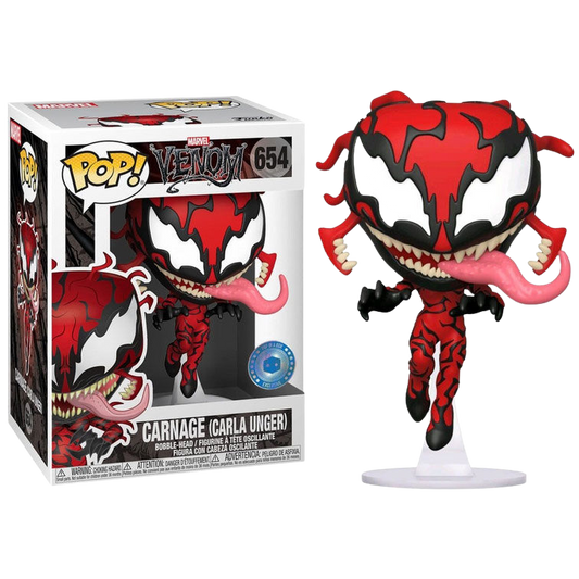 Funko POP! Marvel Comics Venom - Carla Unger Carnage *Exclusive*