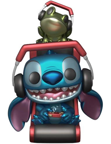 Funko POP! Disney Plus Lilo & Stitch - Gamer Stitch (Metallic)