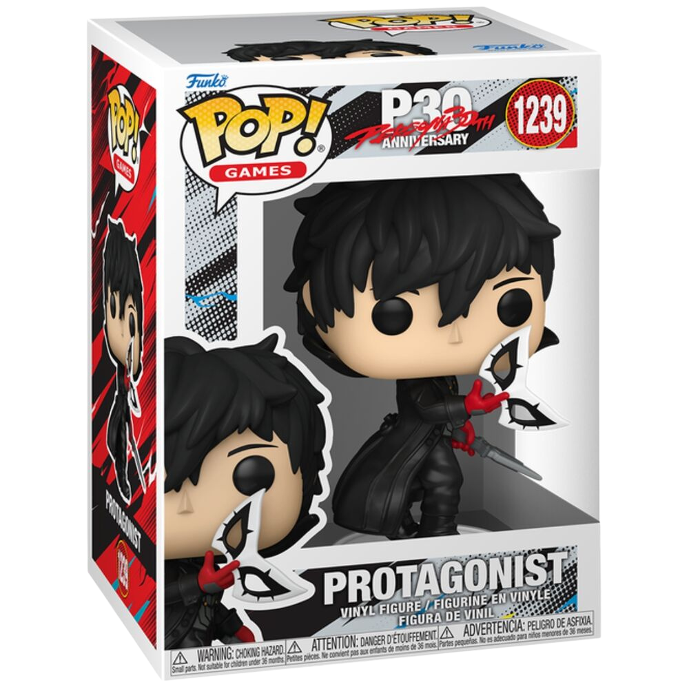 Funko POP! Persona 5 - Protagonist Ren 30th Anniversary