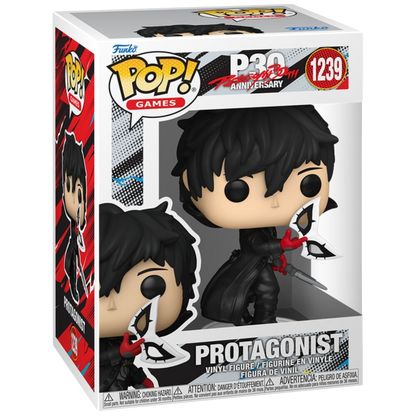 Funko POP! Persona 5 - Protagonist Ren 30th Anniversary