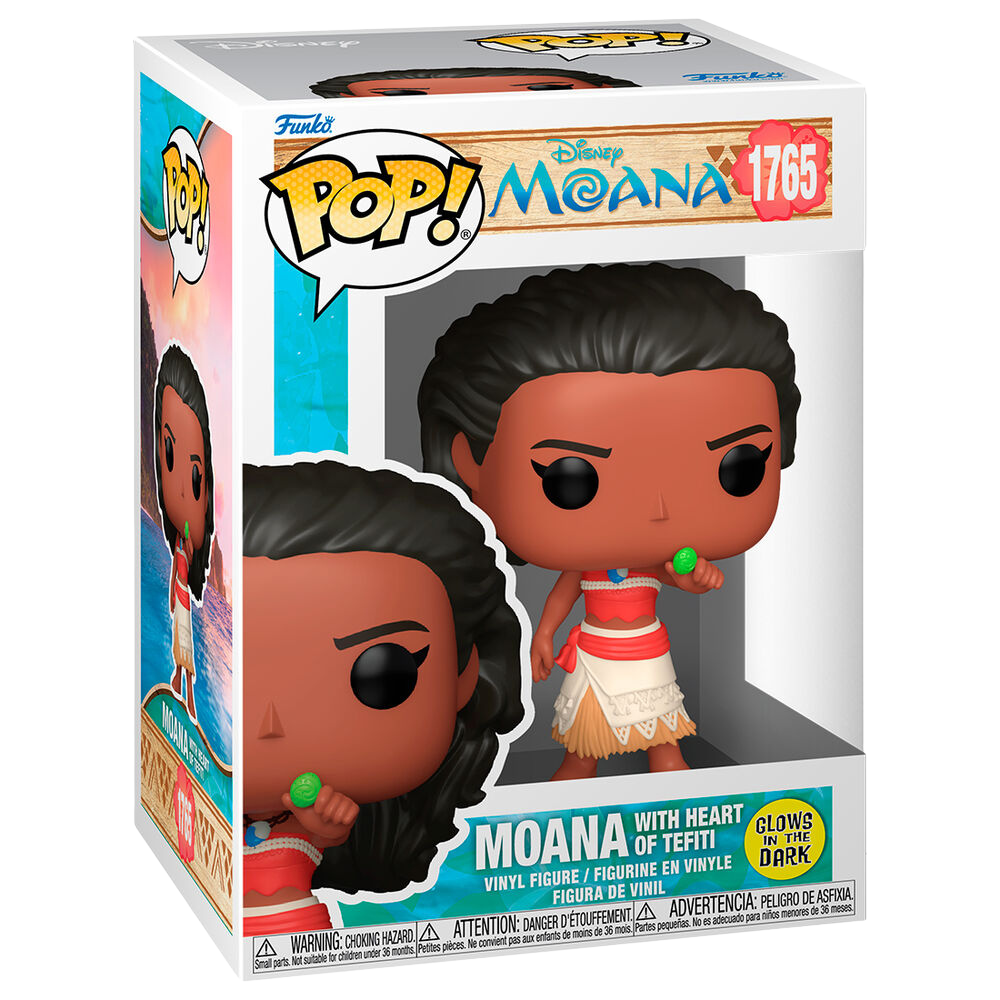 Funko POP! Disney Moana 3 - Moana with Heart of Tefiti *PRE-ORDER*