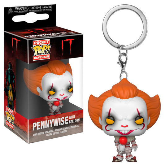Porta-Chaves Funko POP!IT Pennywise with balloon