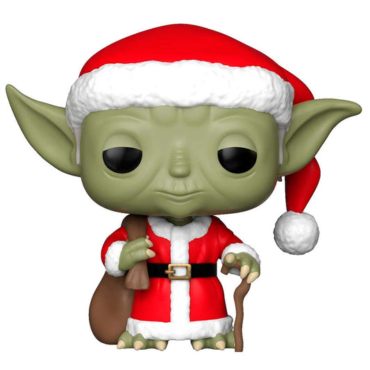 Funko POP!Star Wars Holiday Santa Yoda