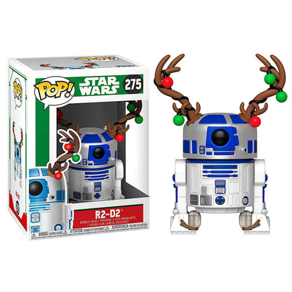 Funko POP!Star Wars Holiday R2-D2 with Antlers