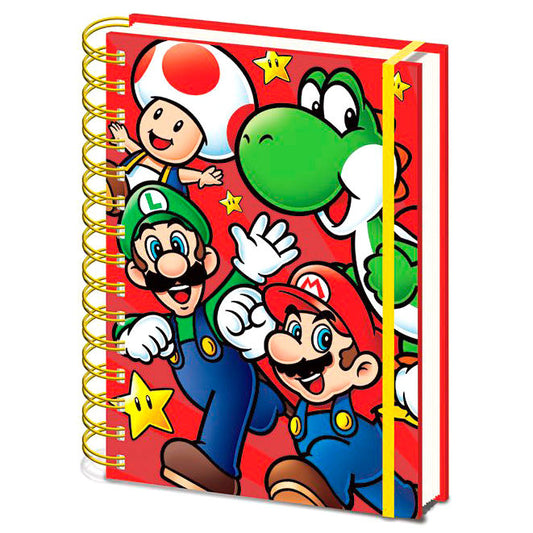 Nintendo Super Mario Bros A5 Caderno