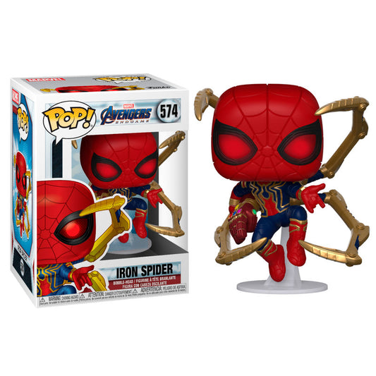 Funko POP!Marvel Avengers Endgame Iron Spider with Nano Gauntlet