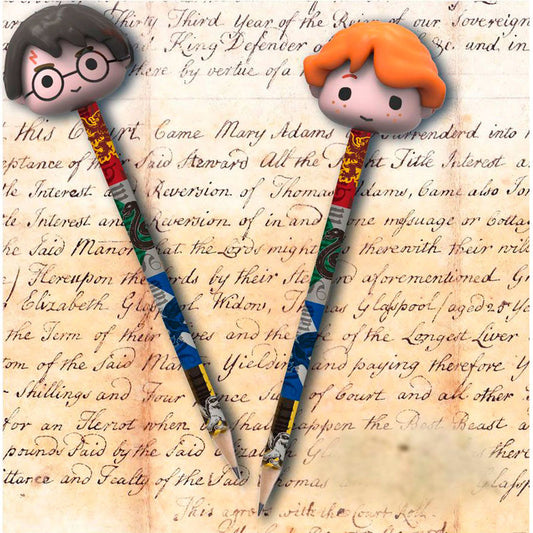 Harry Potter Set 2 Lápis com Borracha