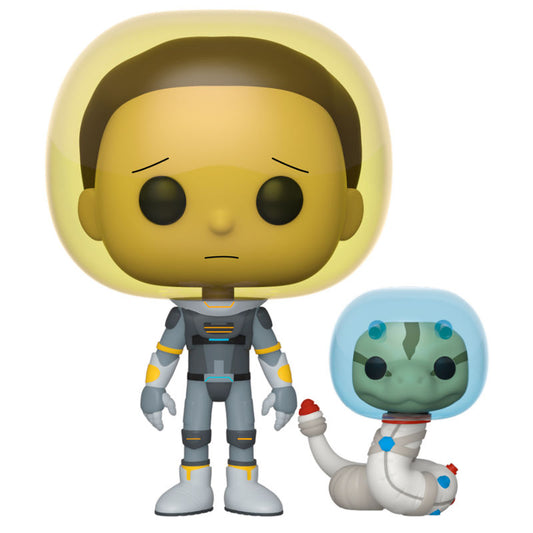 Funko POP!Rick & Morty Space Suit Morty with Snake