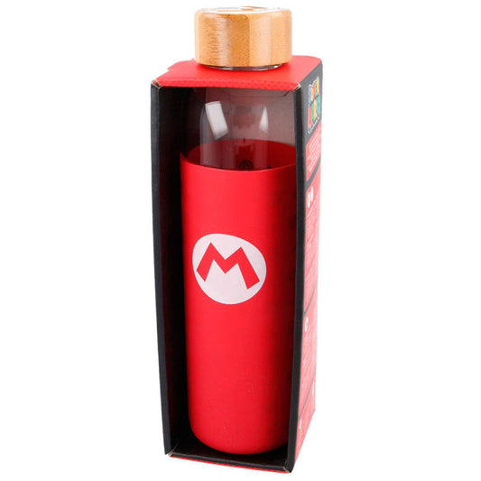 Nintendo Super Mario Bros Garrafa de Vidro 585ml