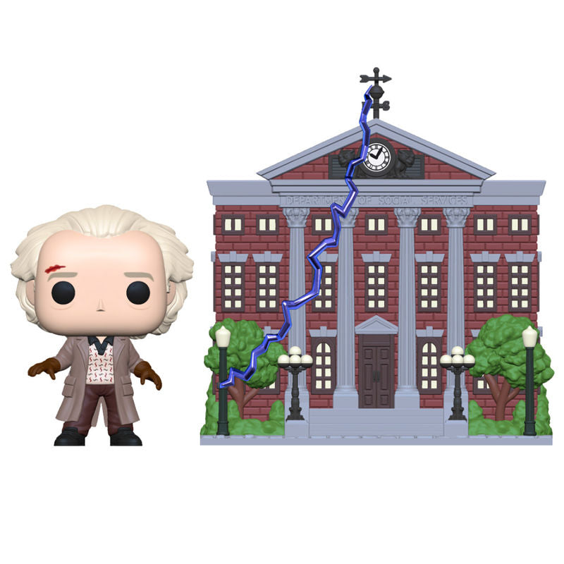 Funko POP! Back To The Future Doc with Clock Tower