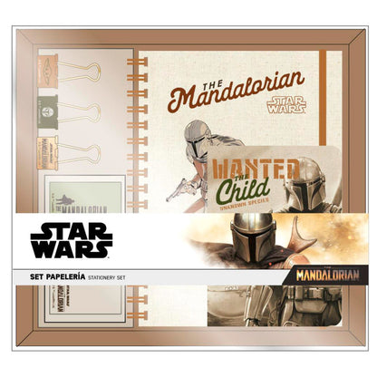 Star Wars The Mandalorian Yoda Child Conjunto de Papelaria