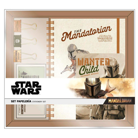 Star Wars The Mandalorian Yoda Child Conjunto de Papelaria