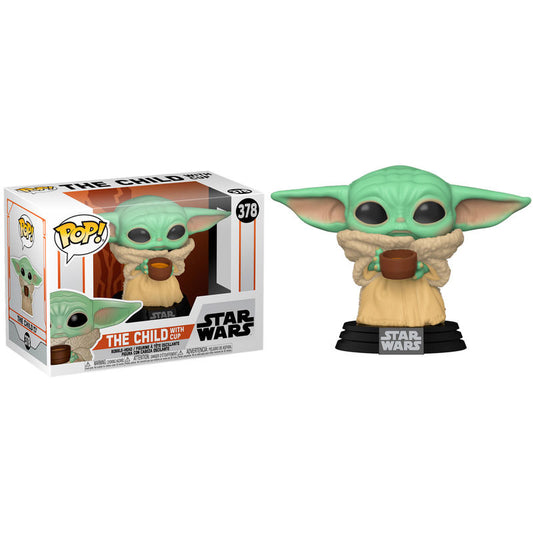 Funko POP!Star Wars Mandalorian The Child with Cup