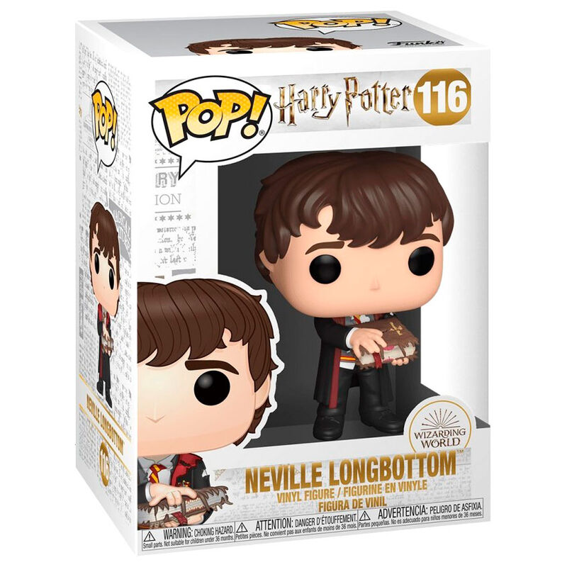 Funko POP!Harry Potter Neville with Monster Book