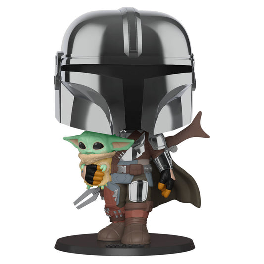 Funko POP!Star Wars Mandalorian with Yoda Child 25cm