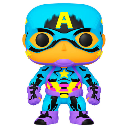 Funko POP!Marvel Captain America Black Light Exclusive