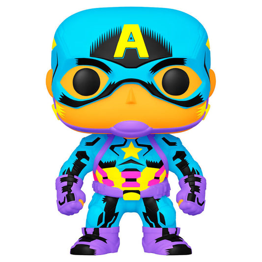 Funko POP!Marvel Captain America Black Light Exclusive