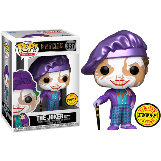 Funko POP! DC Comics Batman 1989 Joker with Chapéu Chase