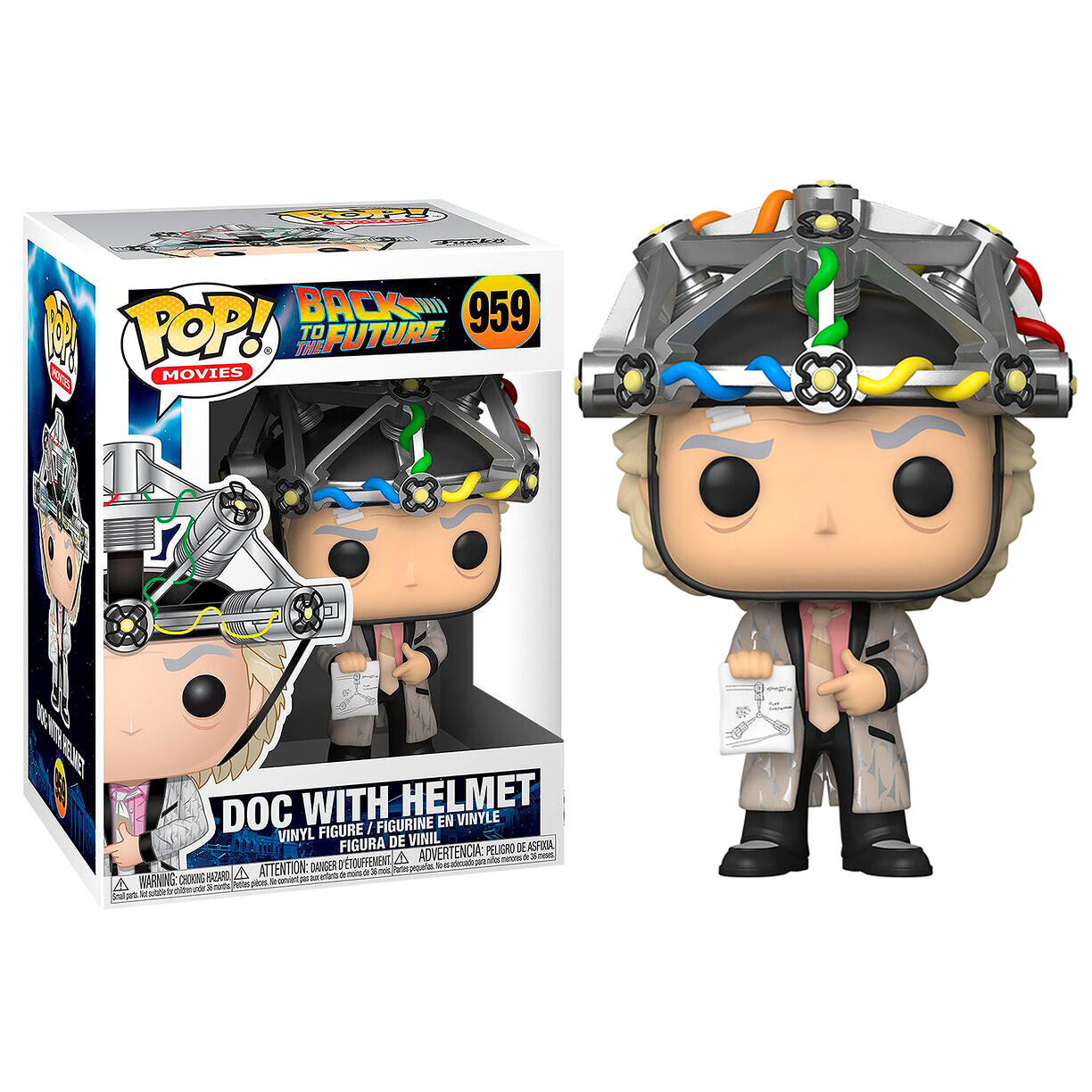 Funko POP!Back To The Future Doc with Capacete