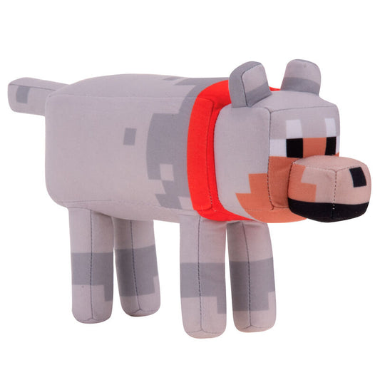 Minecraft Tamed Wolf Peluche 29cm
