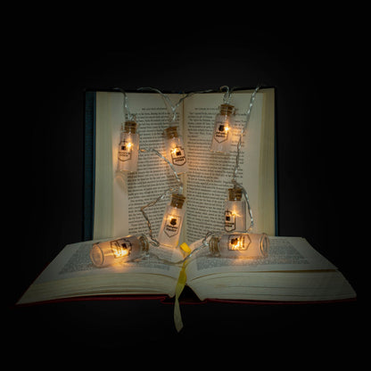 Harry Potter luzes led para Garrafas