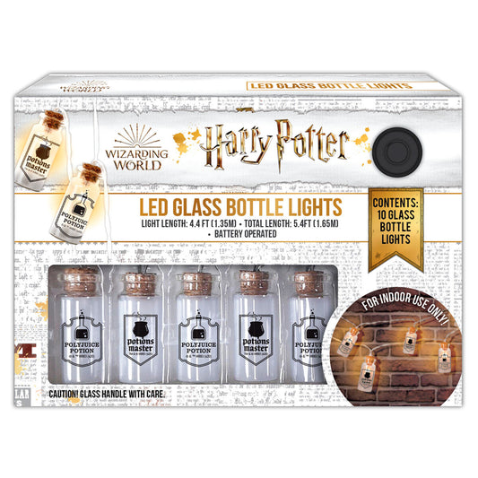 Harry Potter luzes led para Garrafas