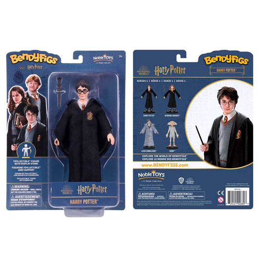 Harry Potter Harry with wand Bendyfigs Figura Maleável 19cm