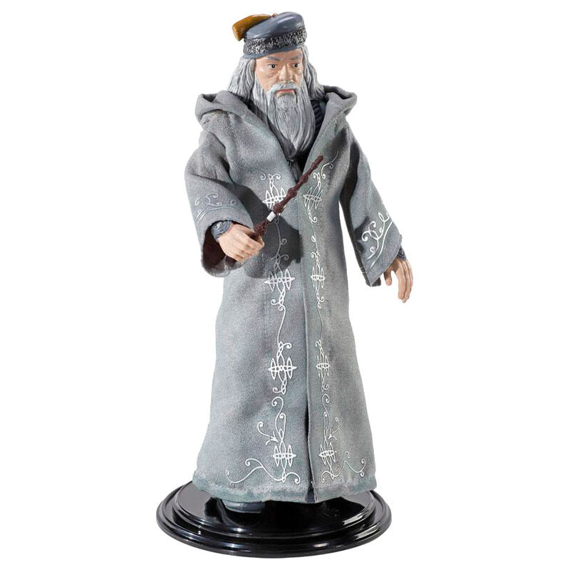 Harry Potter Dumbledore with Varinha Bendyfigs Figura Maleável 19cm