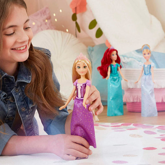 Disney Royal Shimmer Rapunzel Boneca