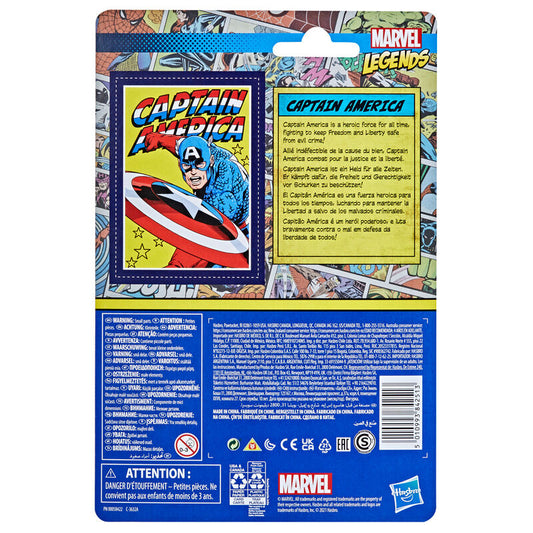 Marvel Captain America retro Figura 9,5cm