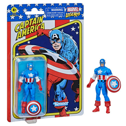 Marvel Captain America retro Figura 9,5cm