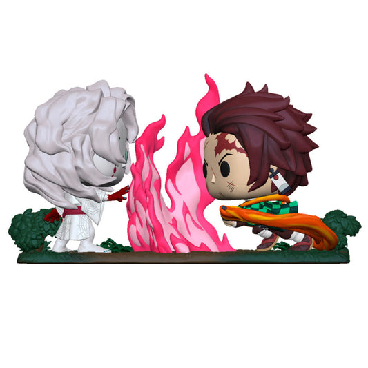 Funko POP!Moment Demon Slayer Kimetsu no Yaiba Tanjiro vs Rui