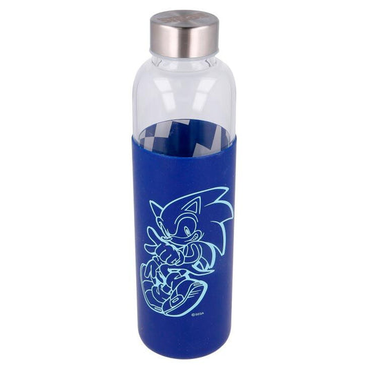 Sonic The Hedgehog Garrafa de Vidro 585ml