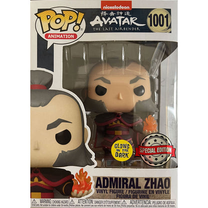 Funko POP!Avatar Admiral Zhao with Fireball Exclusive