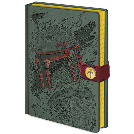 Star Wars Boba Fett premium A5 Caderno