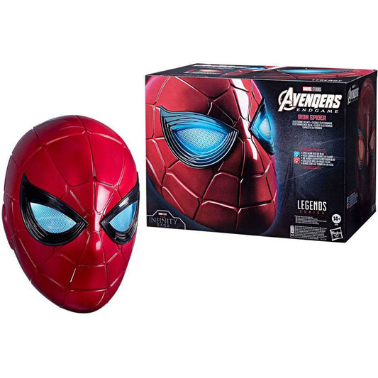 Marvel Legends Avengers Spiderman Iron Spider Capacete Réplica